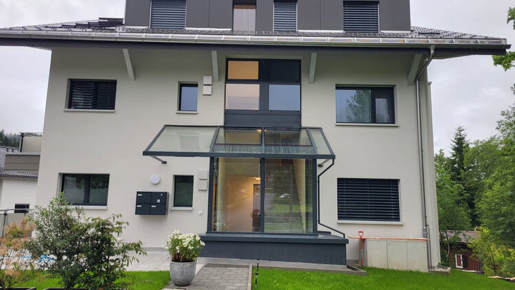 Verglasung Treppenhaus